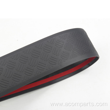 ABS Black Car Rear Bumper Plate Cover